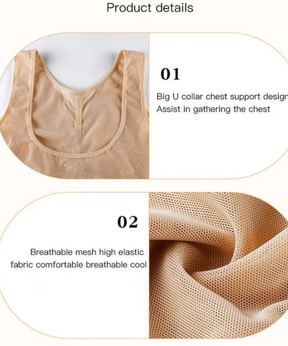 Full Body Shaper Bodysuit – Seamless Tummy Control Mesh Corset with Butt Lifter