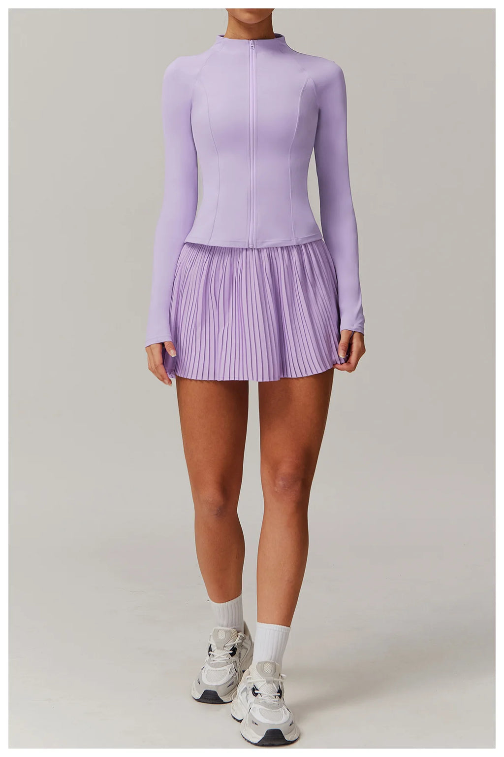 ZipSculpt Jacket - Stand Collar