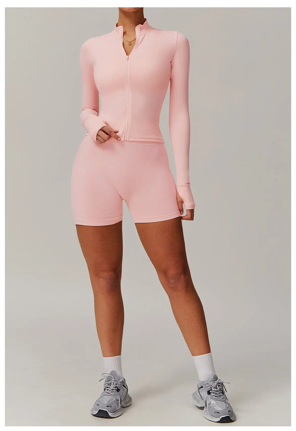 StreetCourt Set - Zip Jacket + Shorts