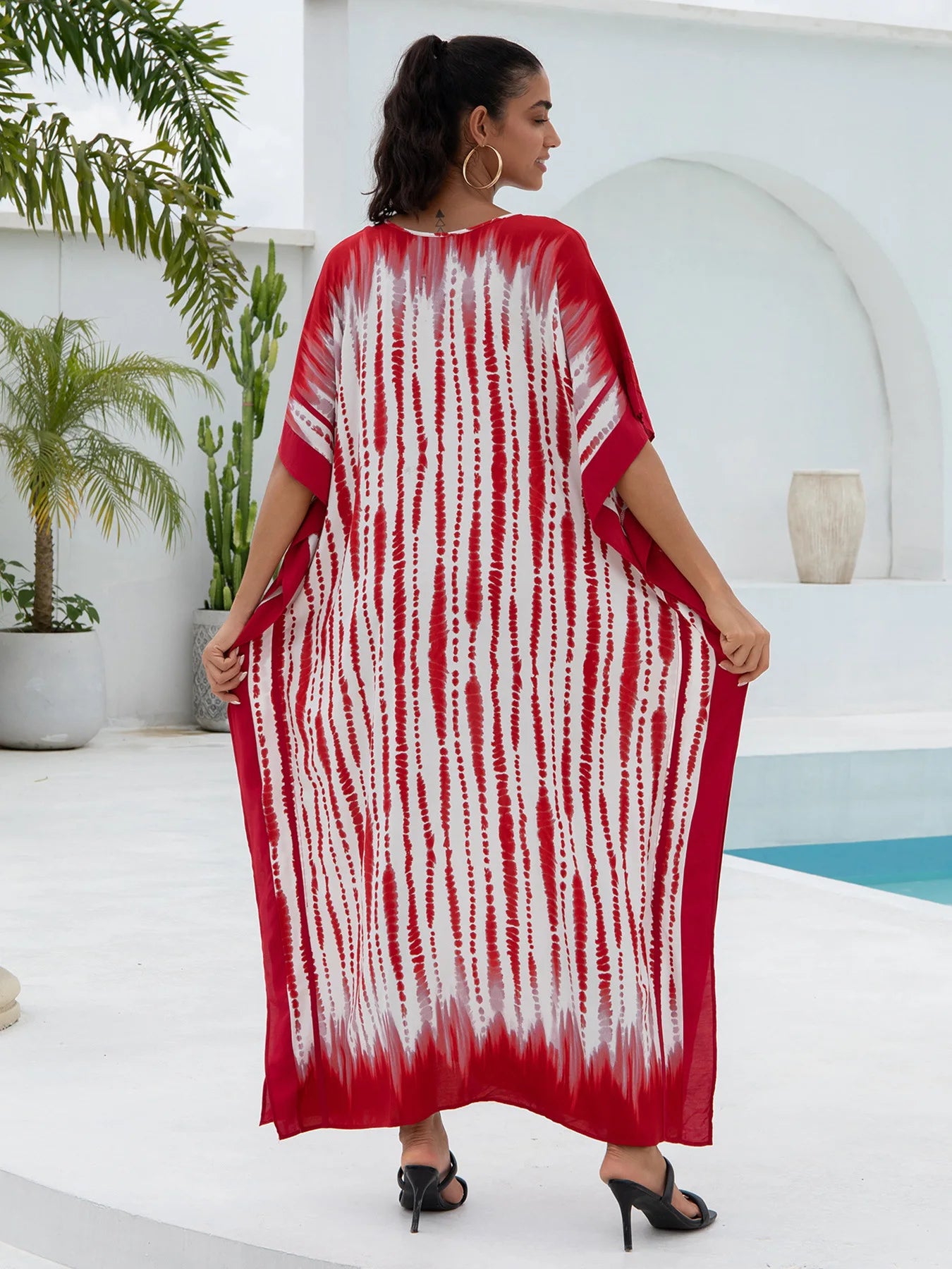 Marina Stripe - Long Robe