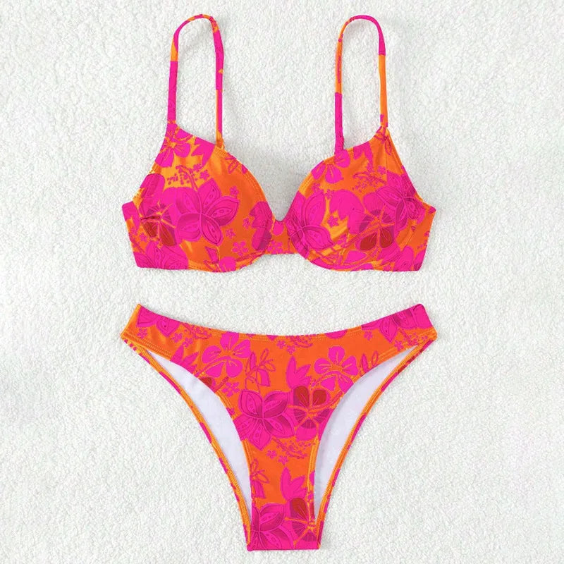 Savanna Bloom - Floral Triangle Bikini