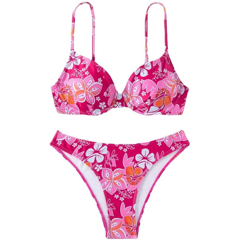 Savanna Bloom - Floral Triangle Bikini
