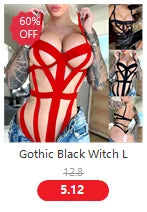 Mesh Sheer Harness Cage Bra & Panty Set