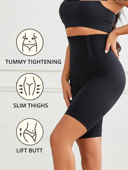 High Waist Tummy Control Shapewear Shorts – Seamless Butt Lifter & Thigh Slimmer