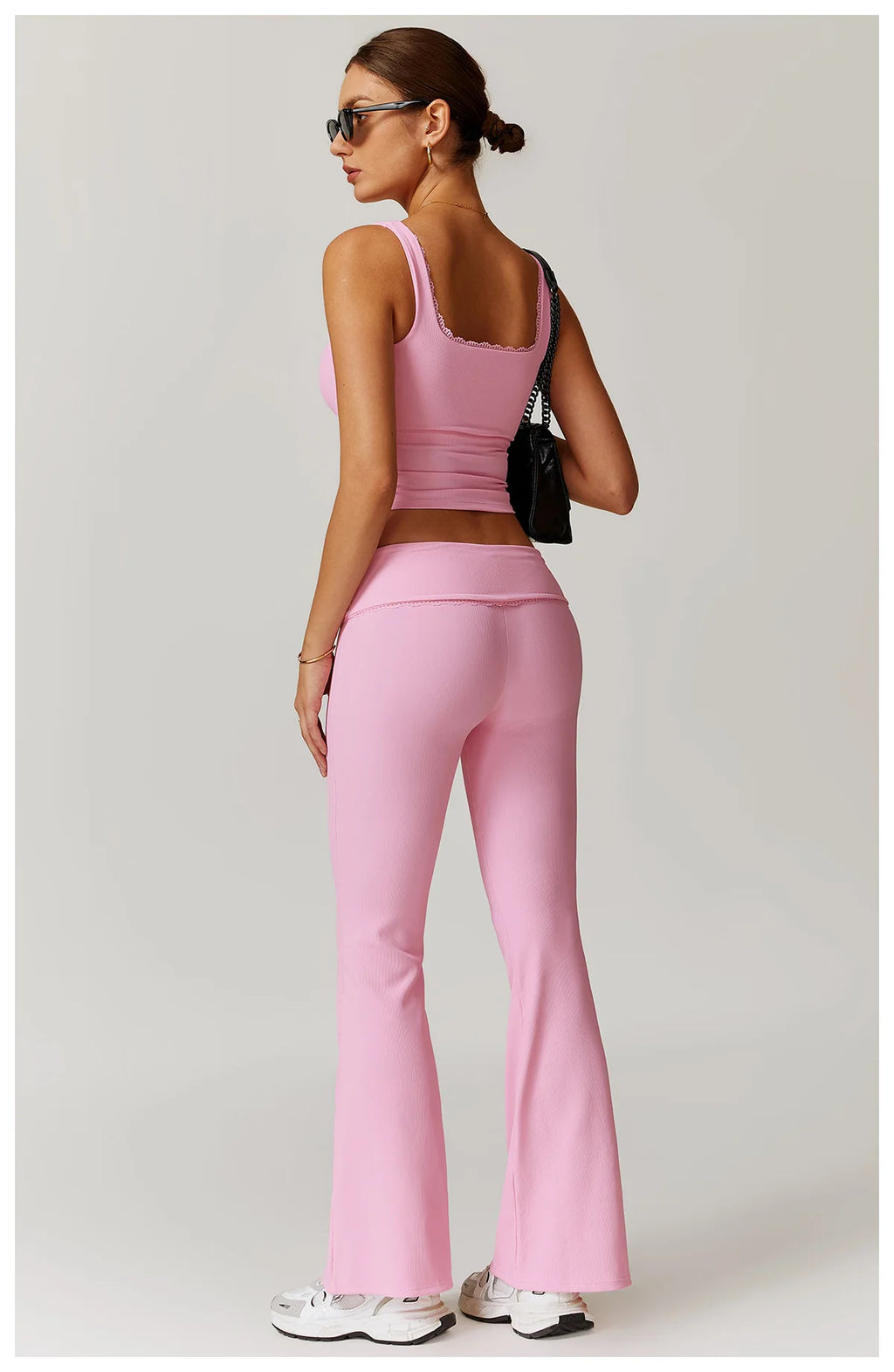 RuffleSquare Bra - Square Neck