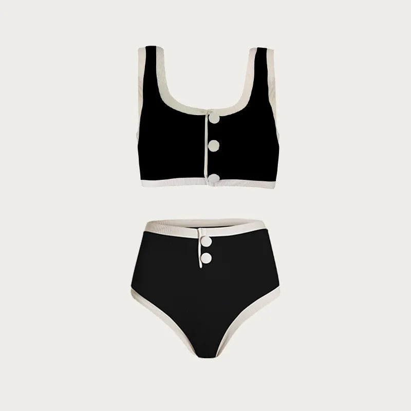 Valeria Blanc – Retro Chic Bikini Set