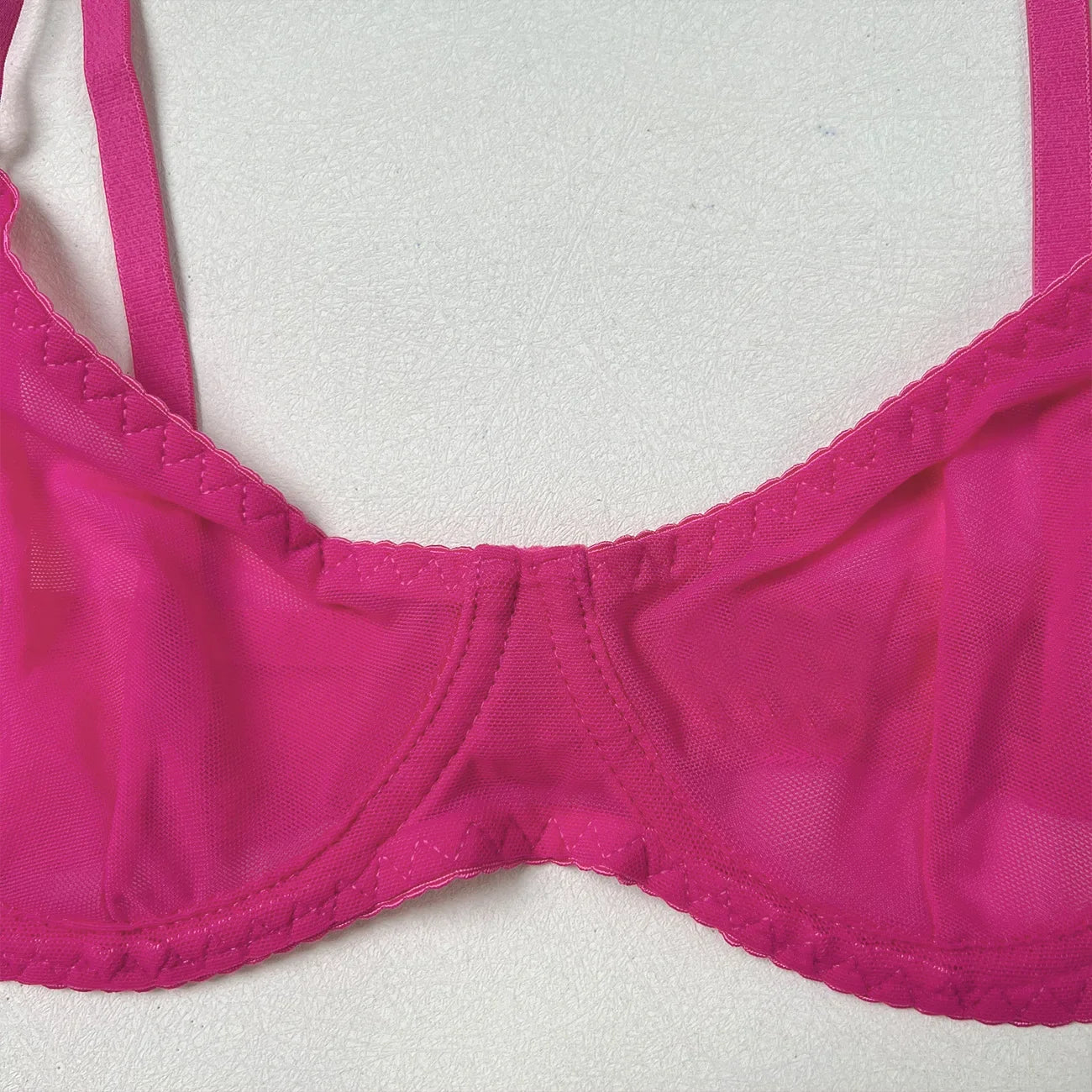 Seamless Lace Push-Up Bra & Panty Set