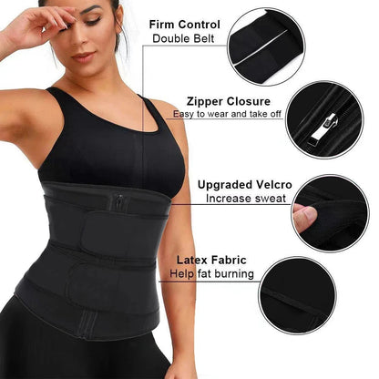 Breathable Neoprene Waist Trainer & Trimmer Belt Shapewear