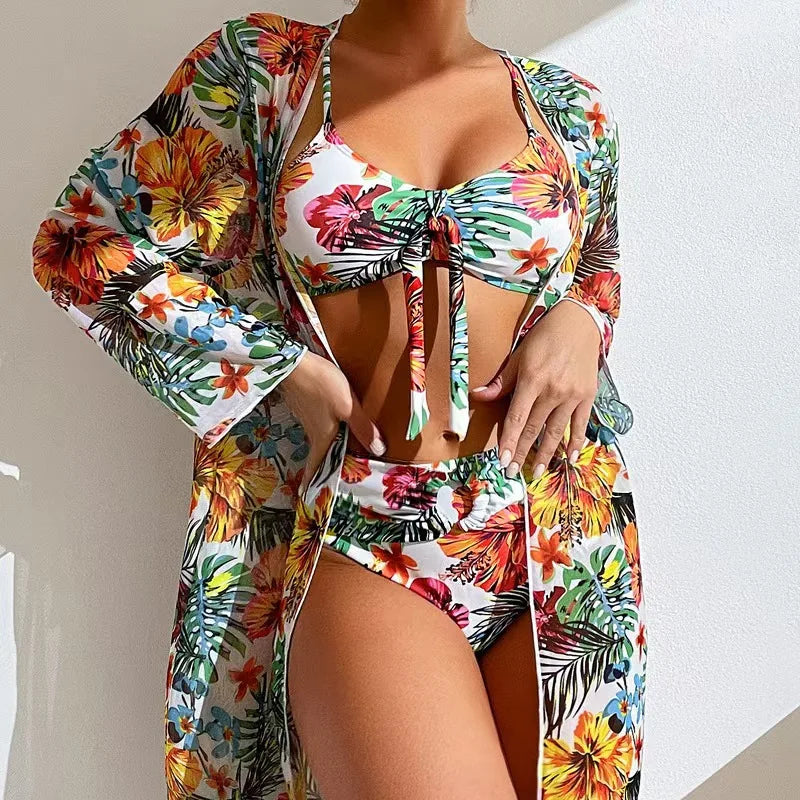 Isla Verde – Bohemian 3-Piece Bikini Set