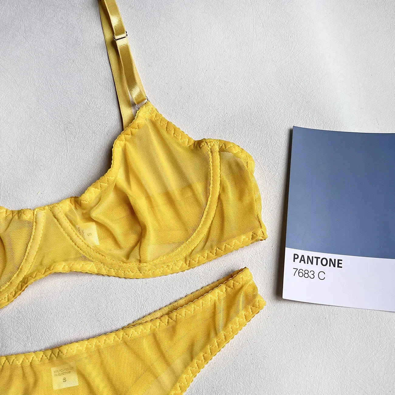 Seamless Lace Push-Up Bra & Panty Set