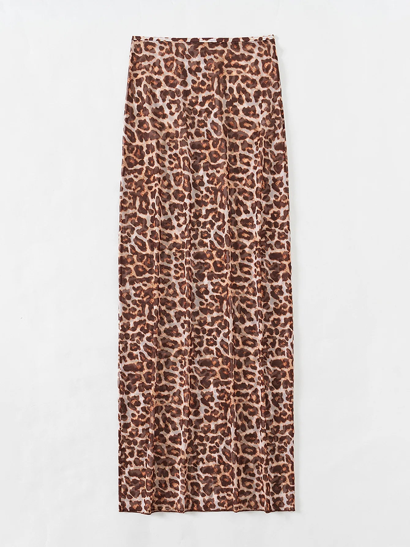 Feline Mesh - High-Waist Skirt