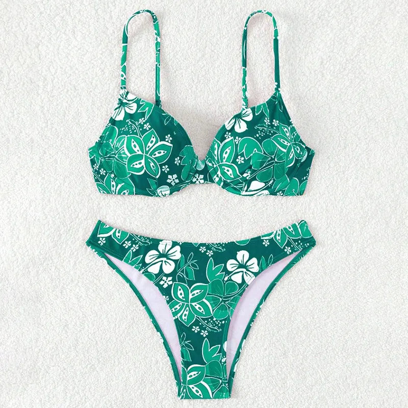 Savanna Bloom - Floral Triangle Bikini