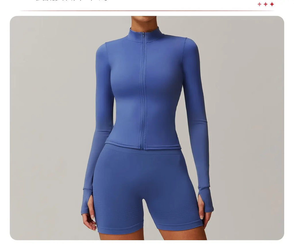 StreetCourt Set - Zip Jacket + Shorts