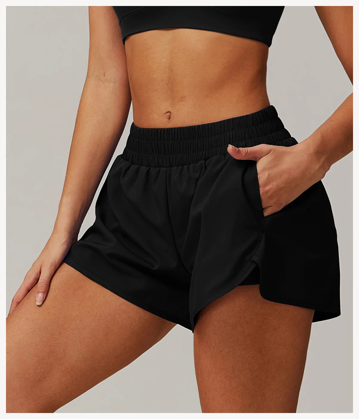 DualLayer Shorts - 2-in-1