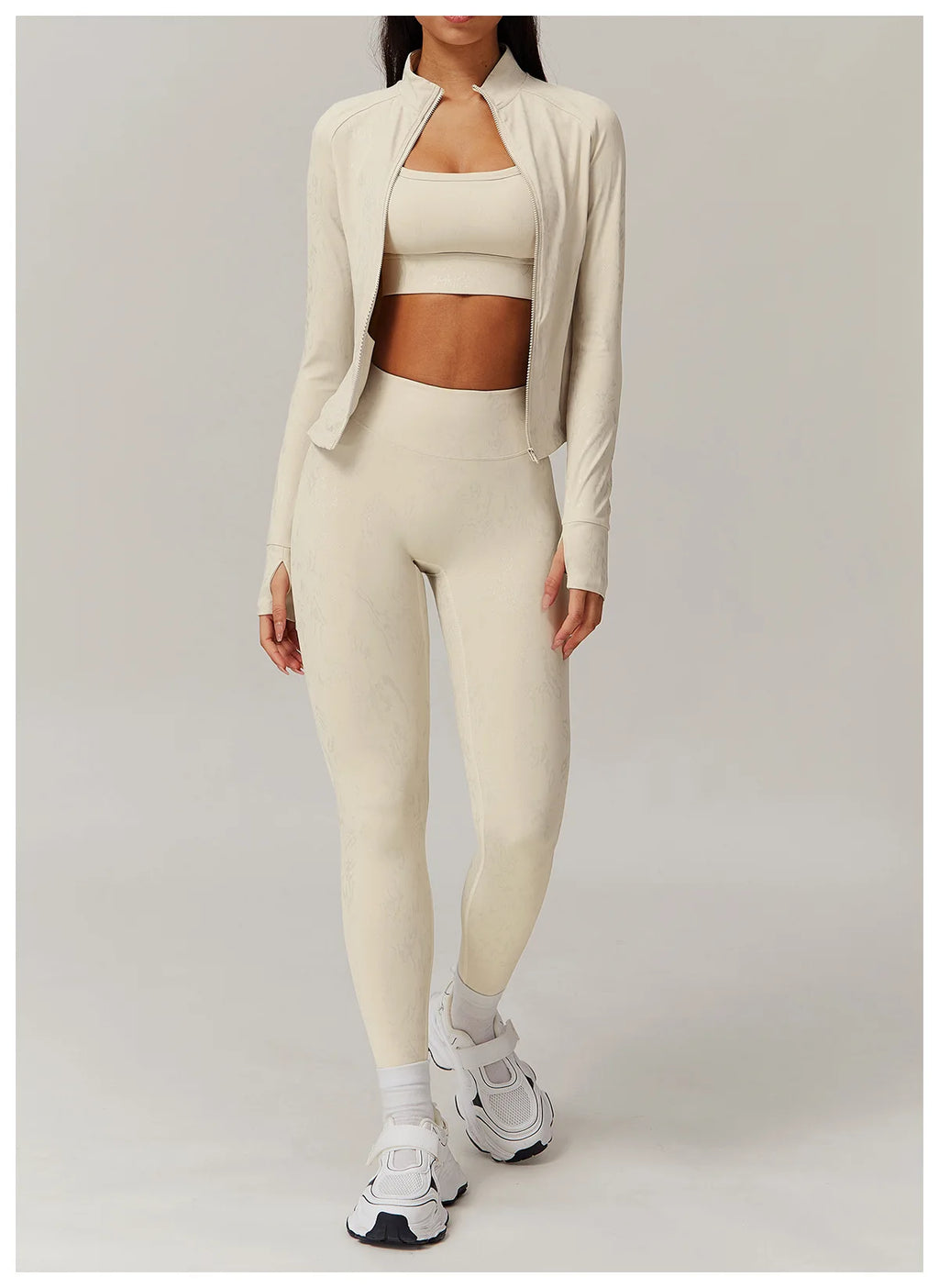LuxeFoil Leggings - High Waist
