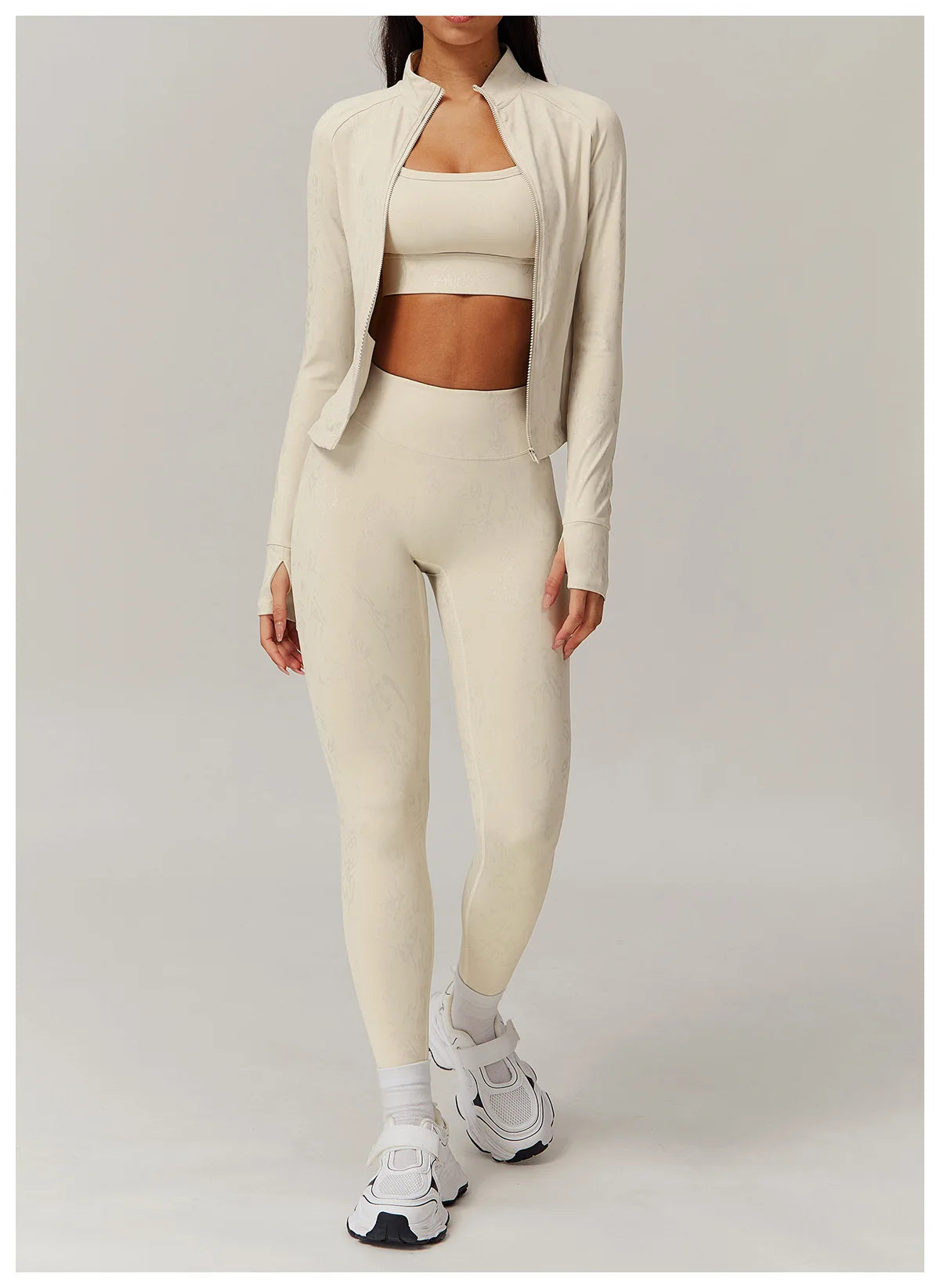 LuxeFoil Leggings - High Waist