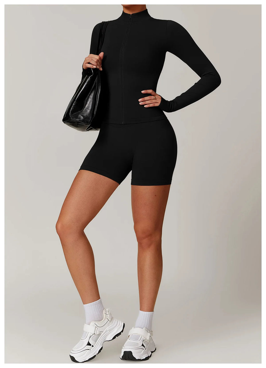 AeroGuard Trio Set - Zip Jacket, Bra & Leggings