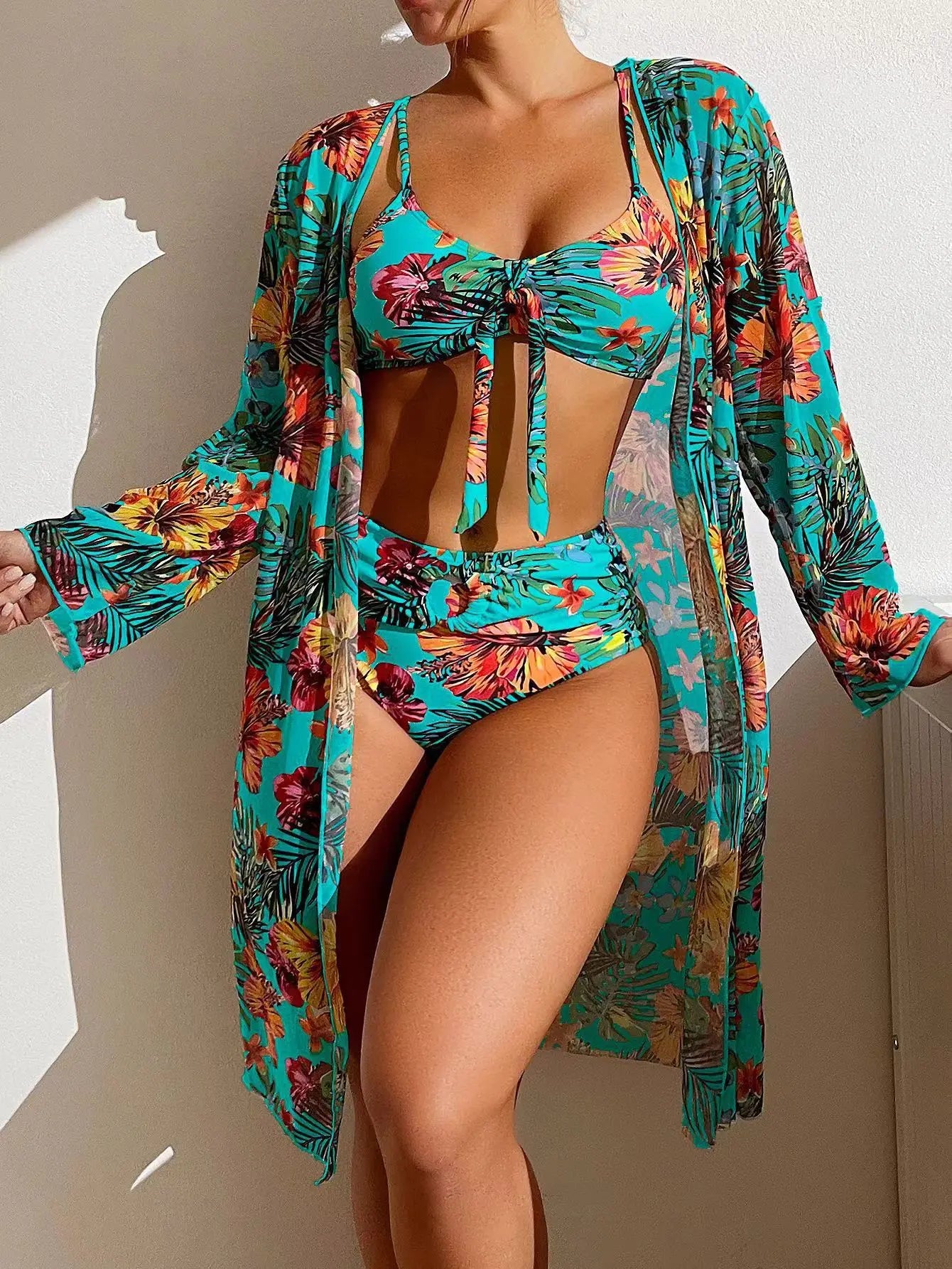 Isla Verde – Bohemian 3-Piece Bikini Set