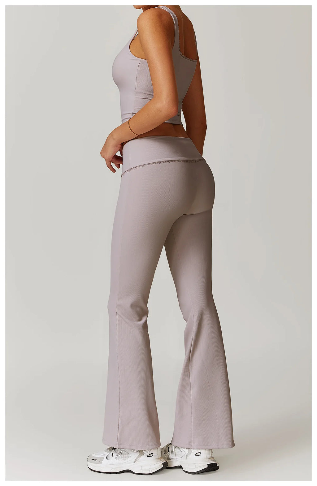 RuffleSquare Bra - Square Neck