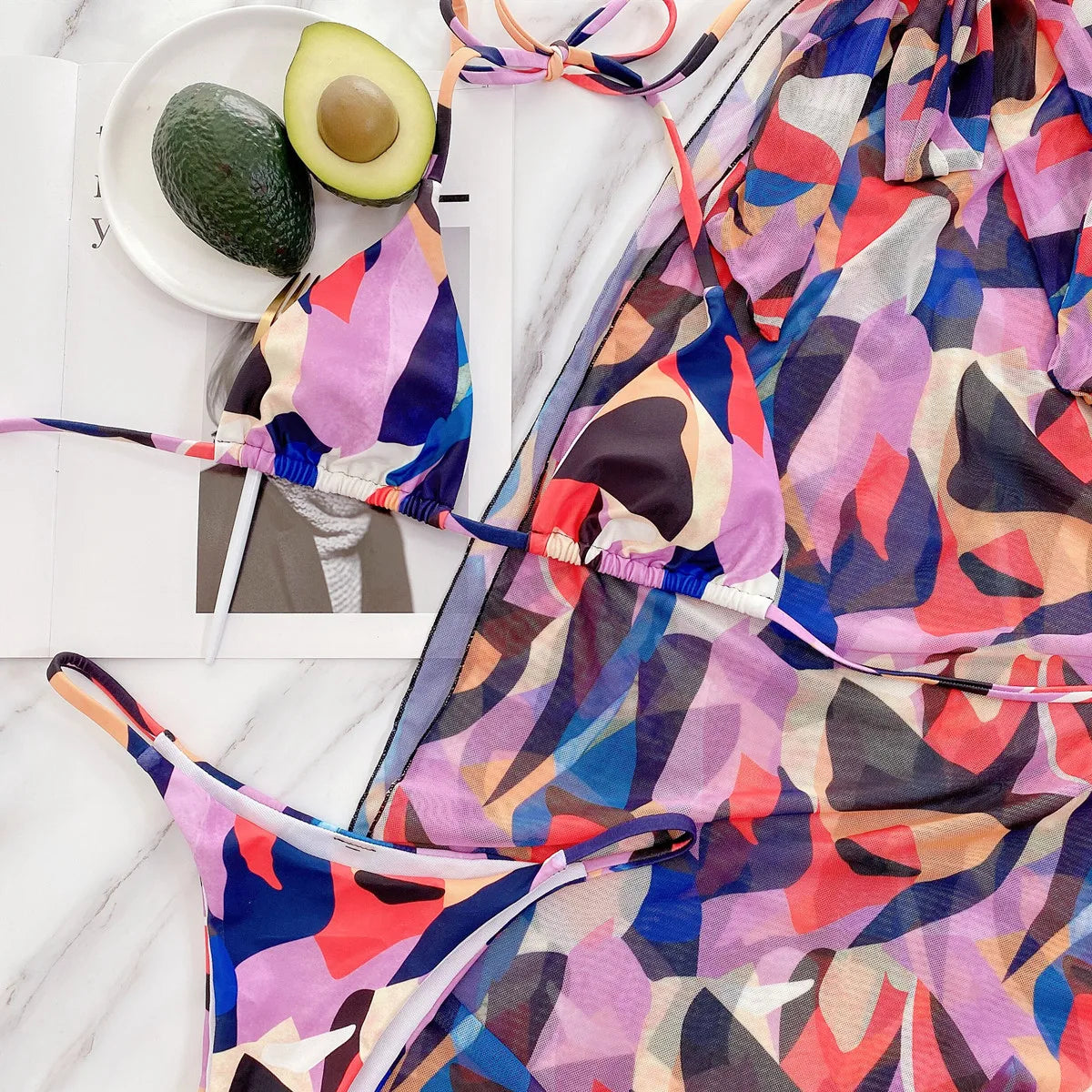 Isla Skirt Set - Printed 3-Piece