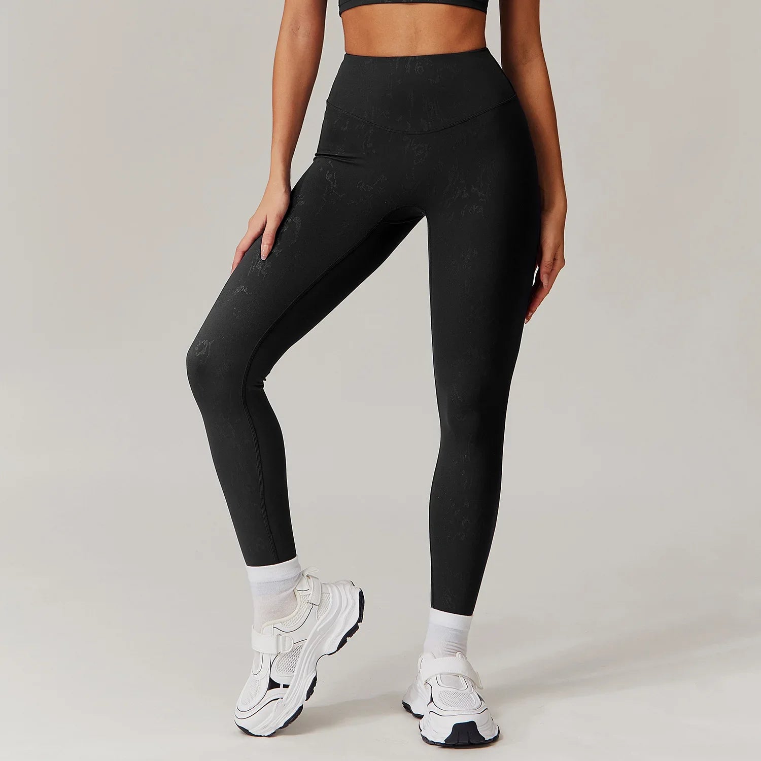 LuxeFoil Leggings - High Waist