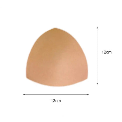 Triangle Bra Pads – Soft Sponge Inserts for Sports Bra, Bikini & Yoga Tops