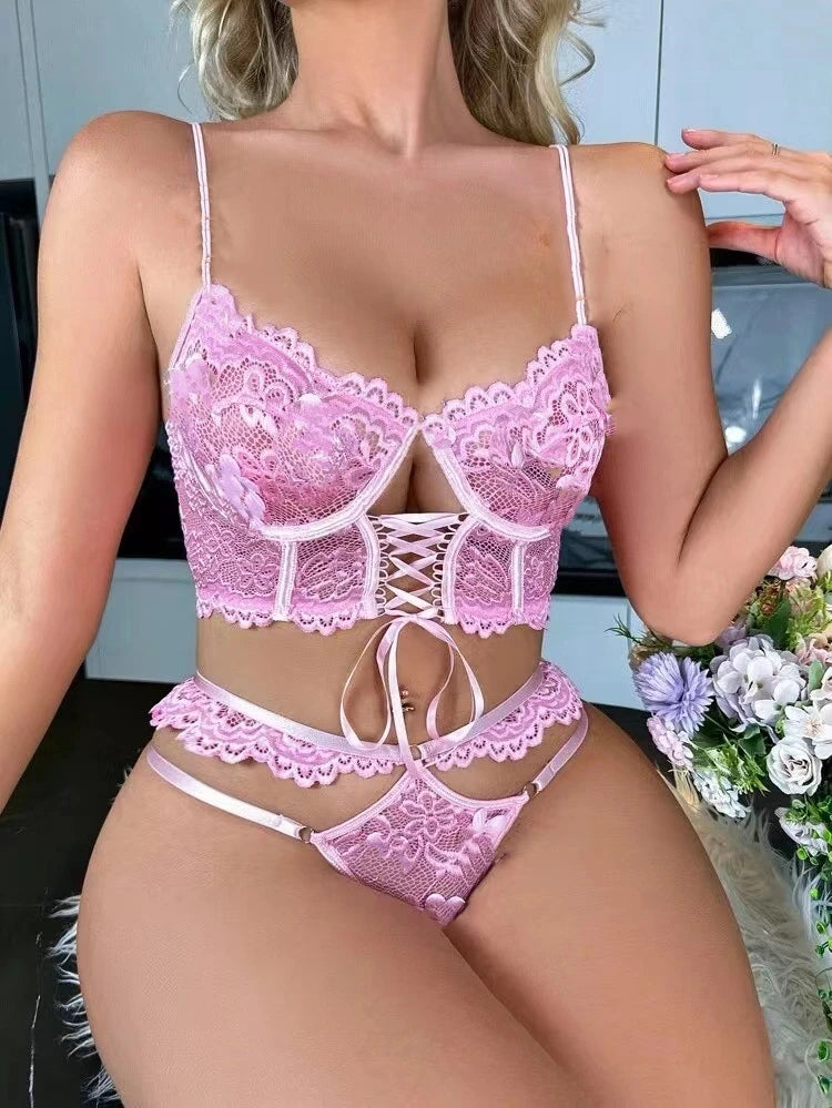 Mesh accents - Low-rise brief