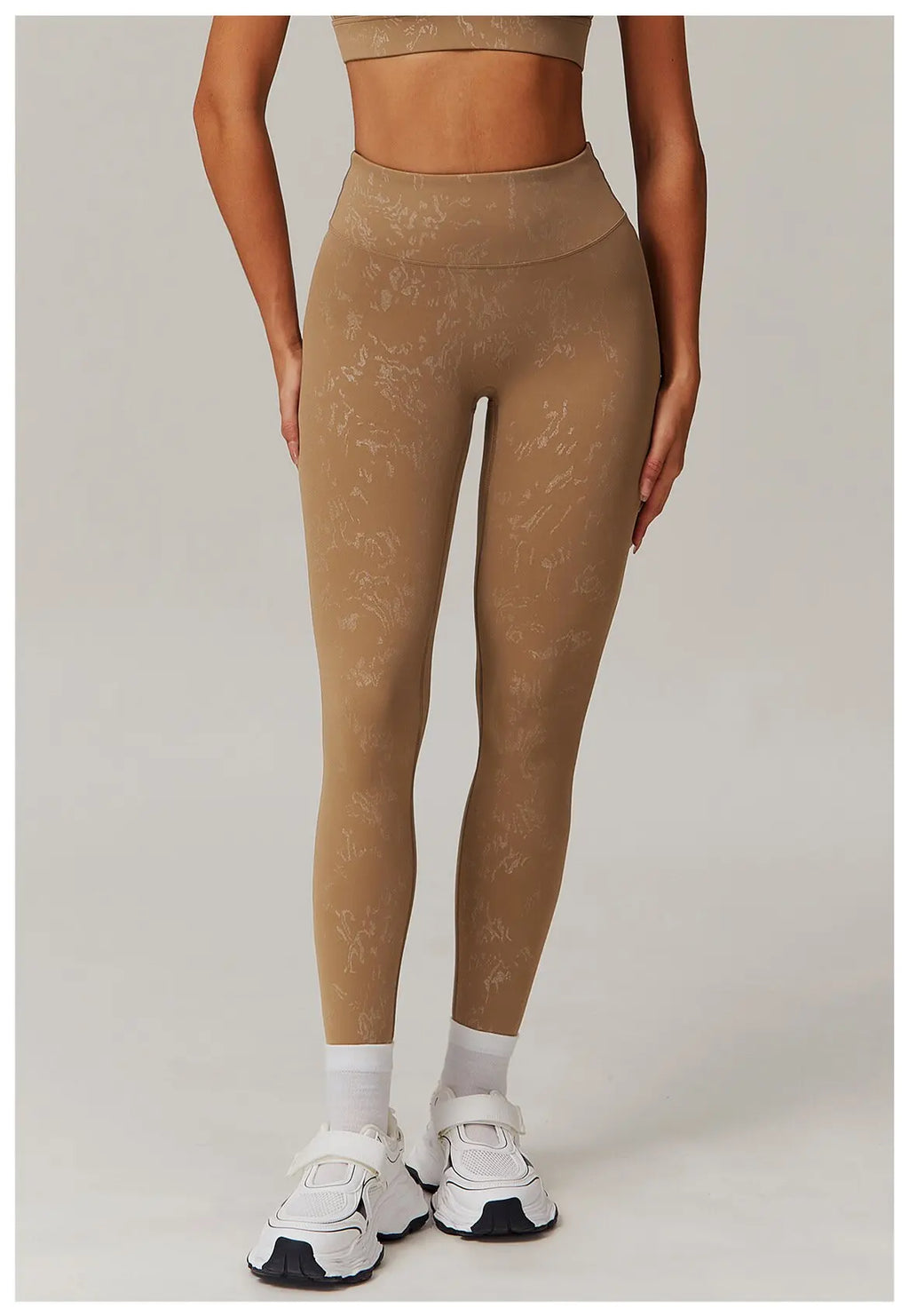 LuxeFoil Leggings - High Waist