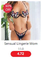 Mesh Sheer Harness Cage Bra & Panty Set