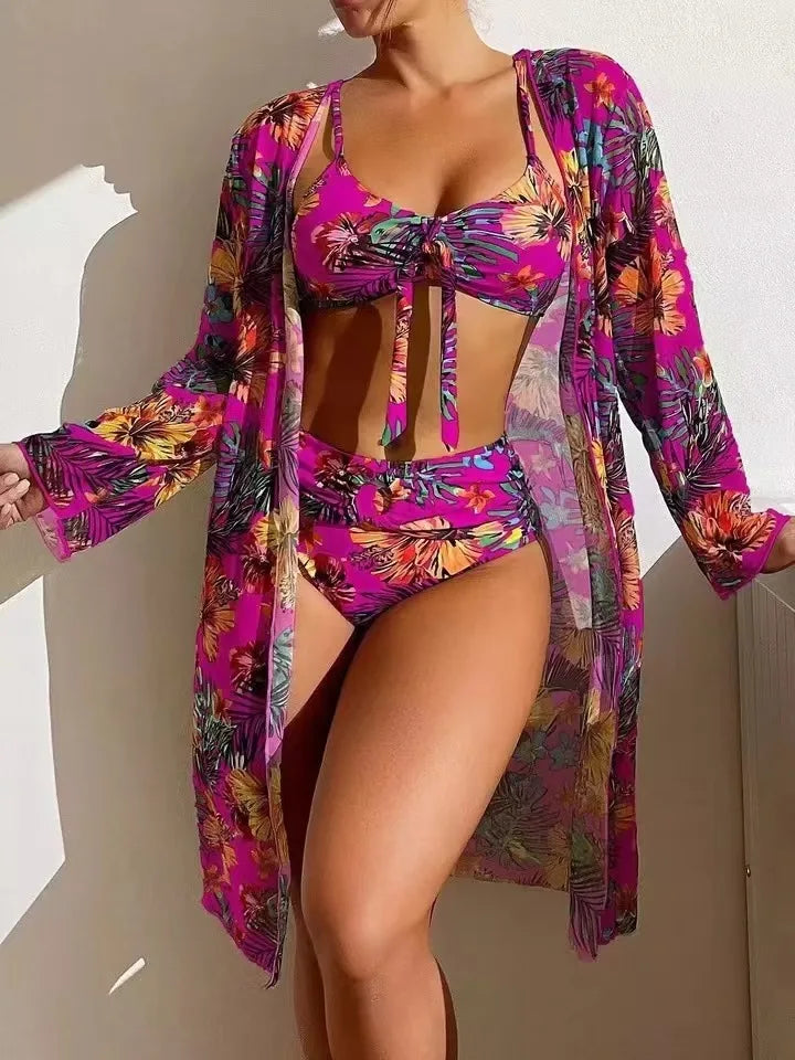 Isla Verde – Bohemian 3-Piece Bikini Set