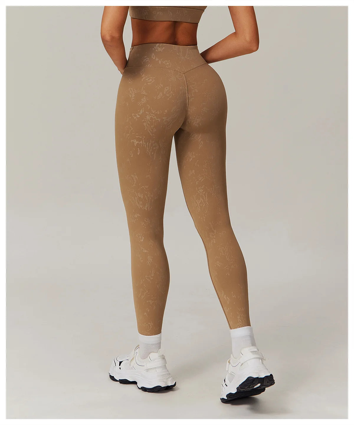 LuxeFoil Leggings - High Waist