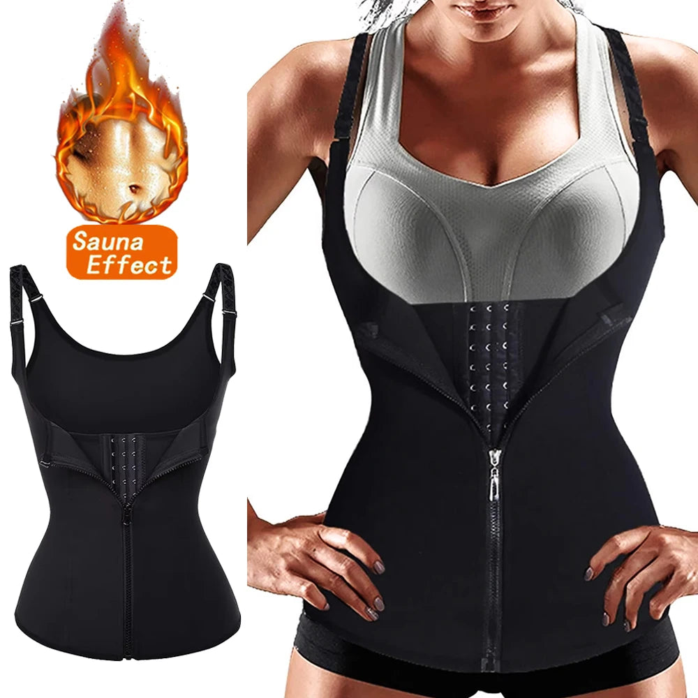 Shapewear Waist Trainer Push Up Slimming Vest Tummy Control Tank Top