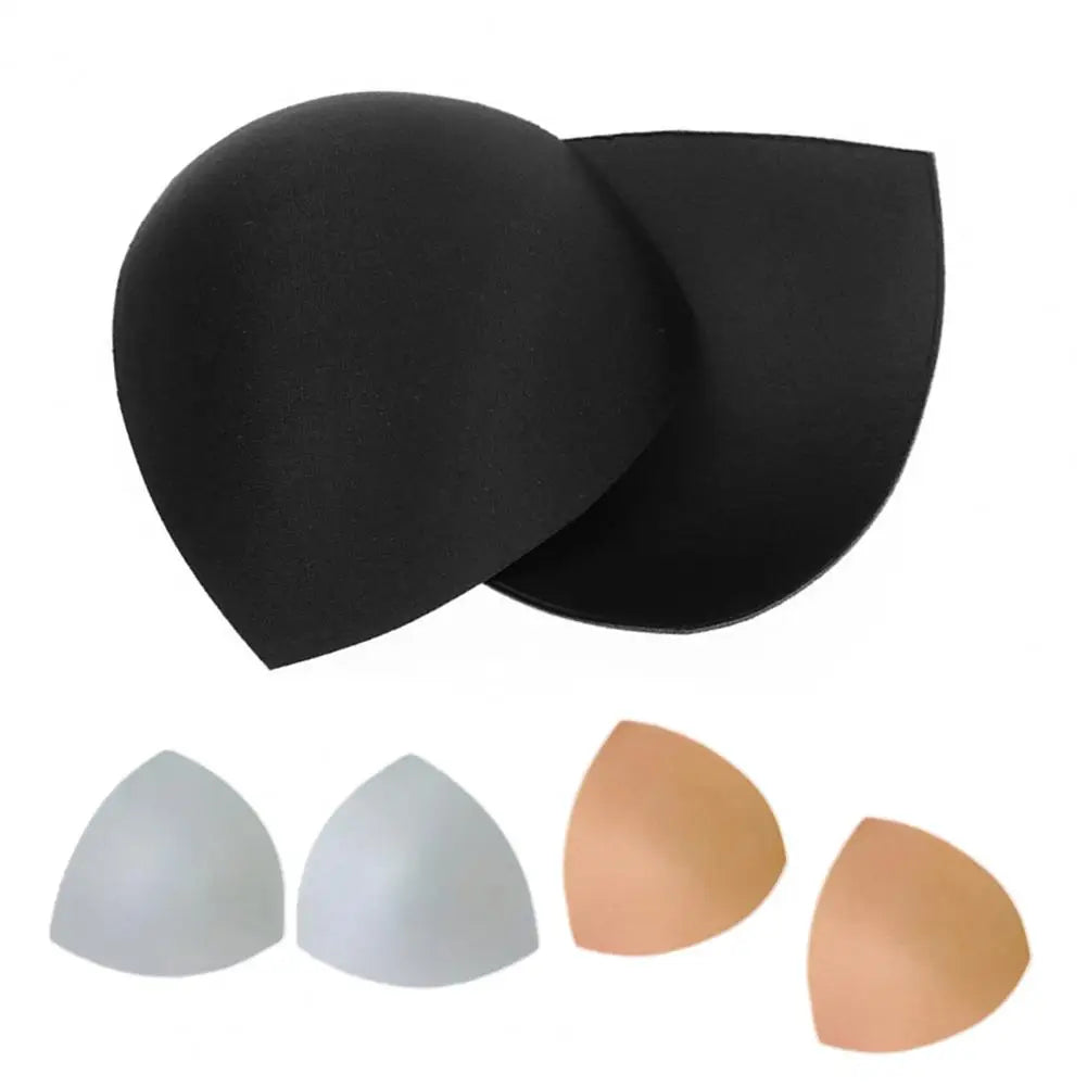 Triangle Bra Pads – Soft Sponge Inserts for Sports Bra, Bikini & Yoga Tops