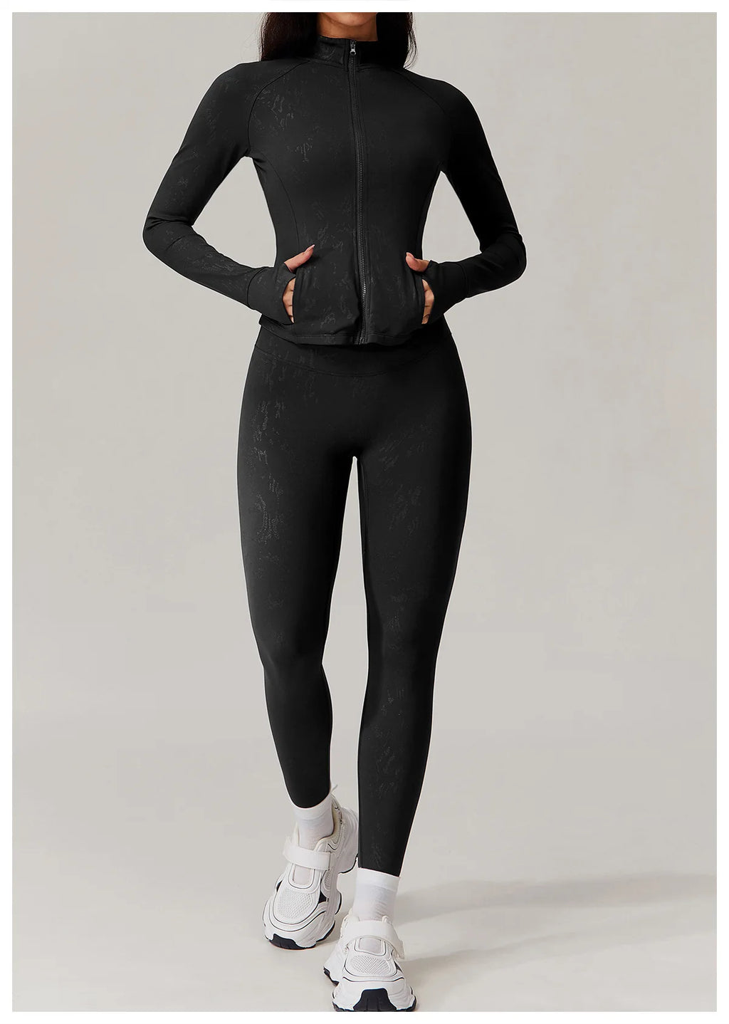 LuxeFoil Leggings - High Waist