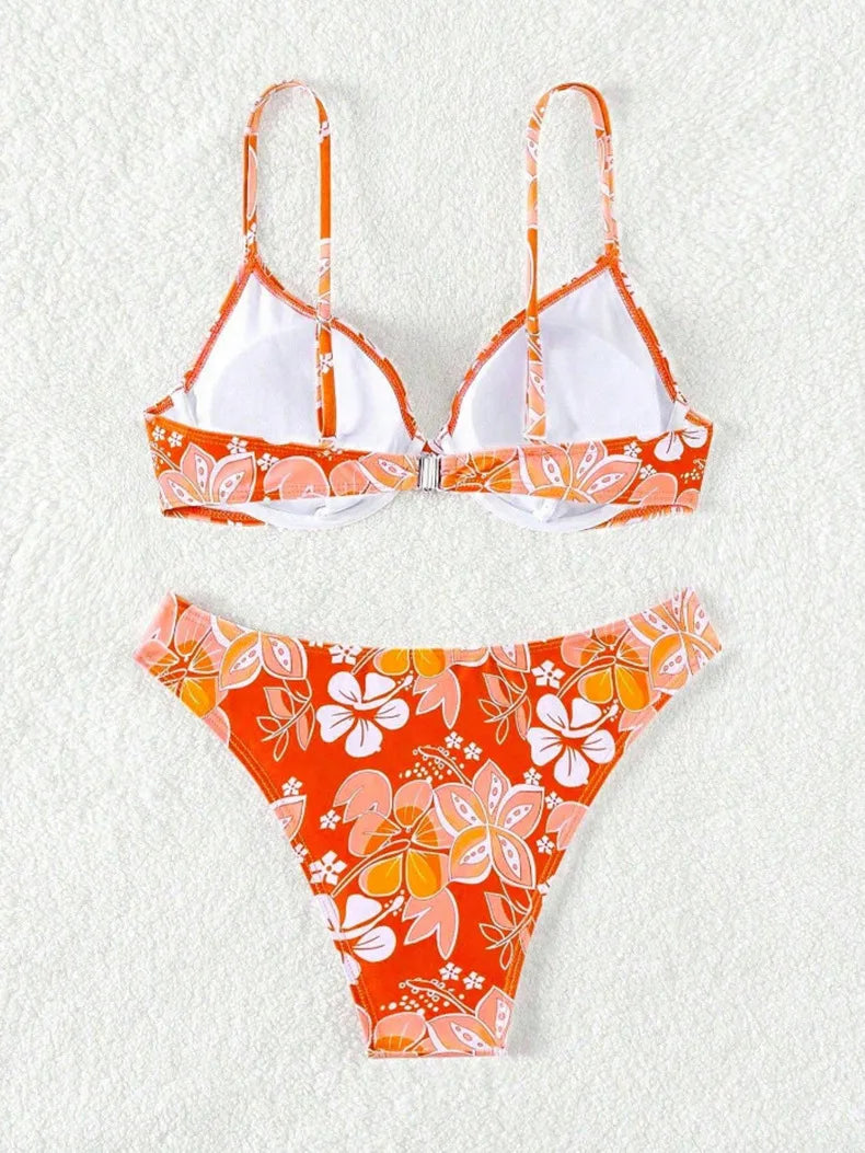 Savanna Bloom - Floral Triangle Bikini