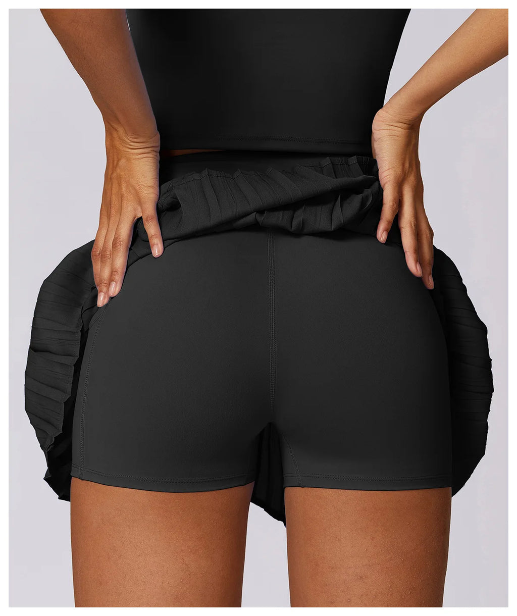 A-Line Court Skort - Welt Pocket