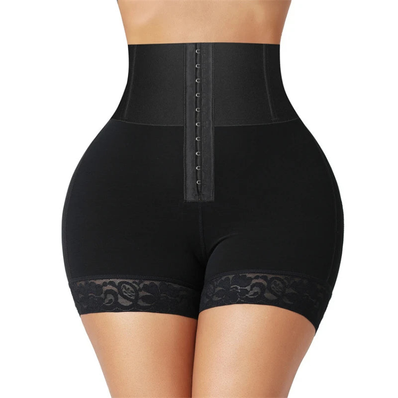 High Waist Body Shaper Shorts – Tummy Control Butt Lifter BBL Bandage Panties