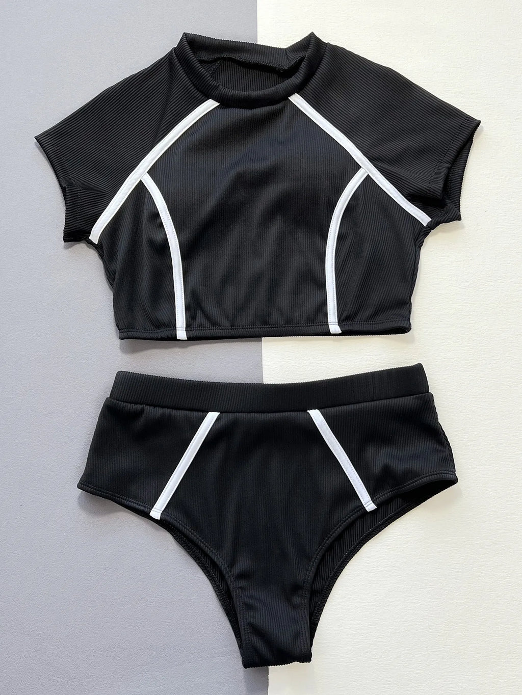 Celine Sport - Contrast Tankini