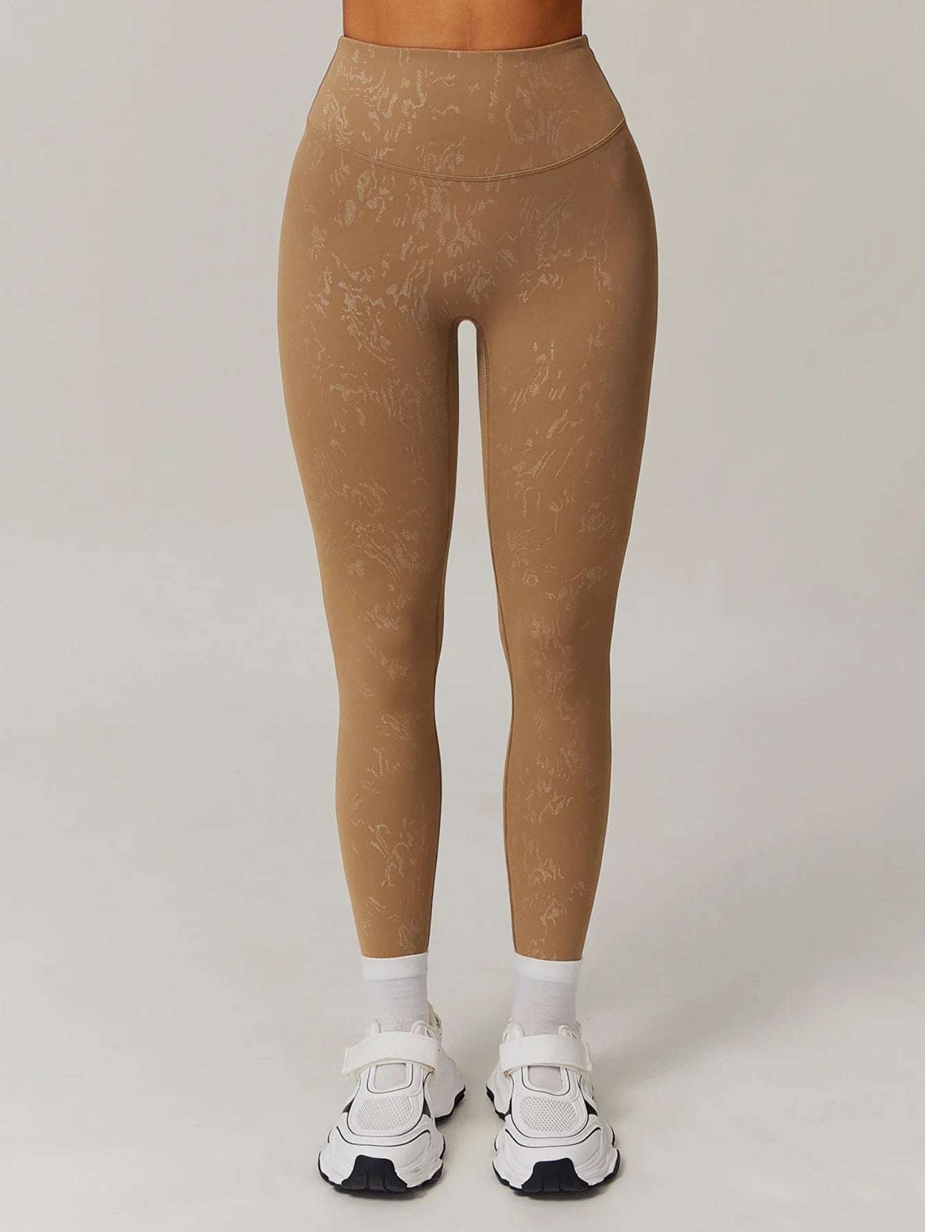 LuxeFoil Leggings - High Waist