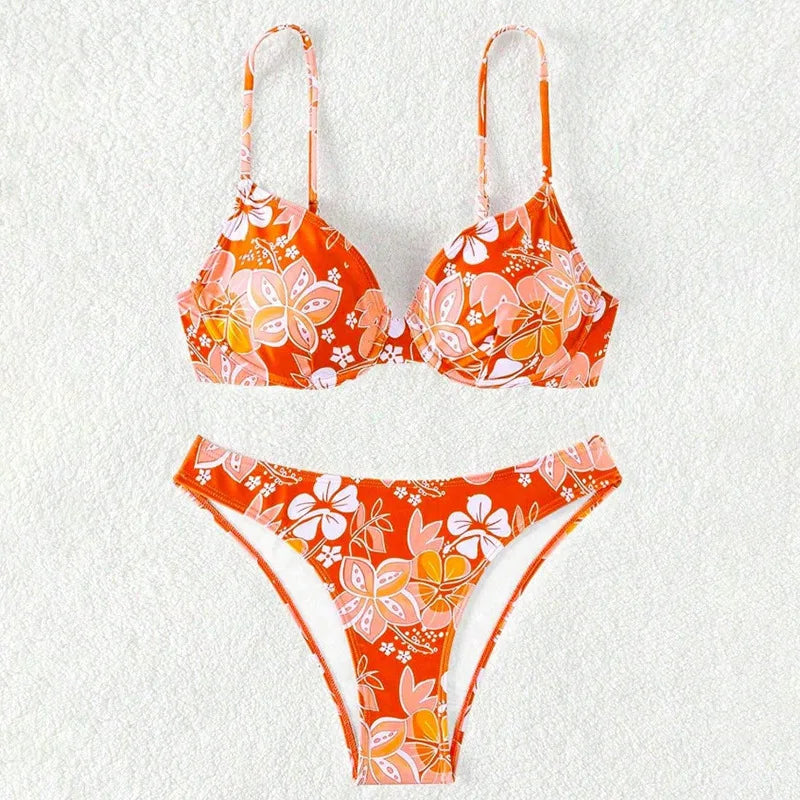 Savanna Bloom - Floral Triangle Bikini
