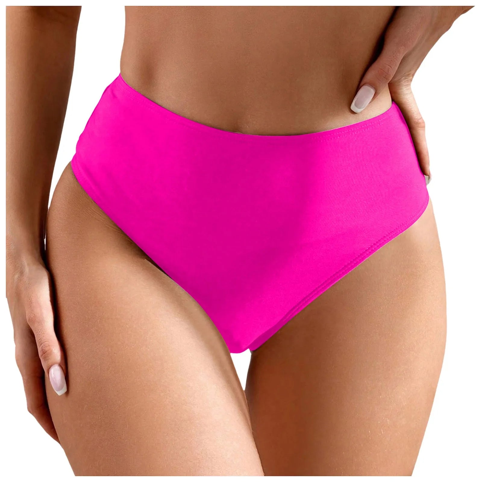 Solea Wave – High-Waist Bikini Bottoms