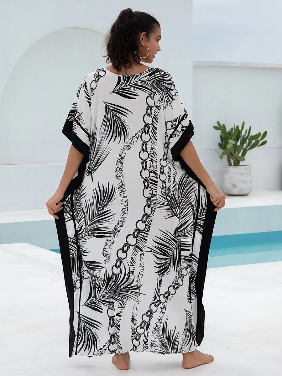 Capri Chain - Print Robe
