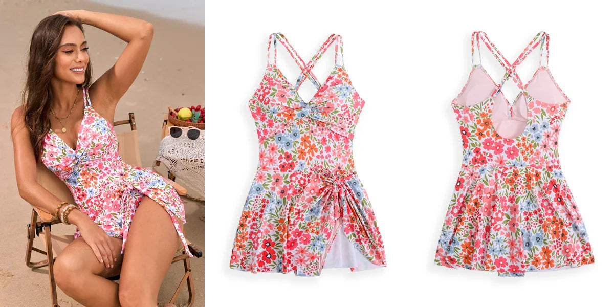 Isla Verde – Floral Bohemian Bikini Set