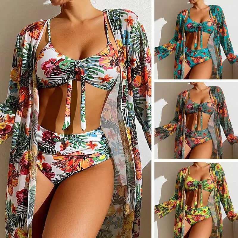 Isla Verde – Bohemian 3-Piece Bikini Set