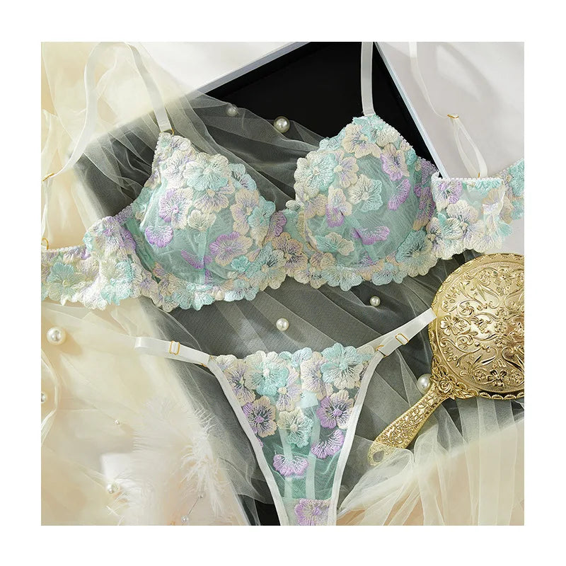 Embroidered Mesh Fairy Lingerie Set (OnlyFans)