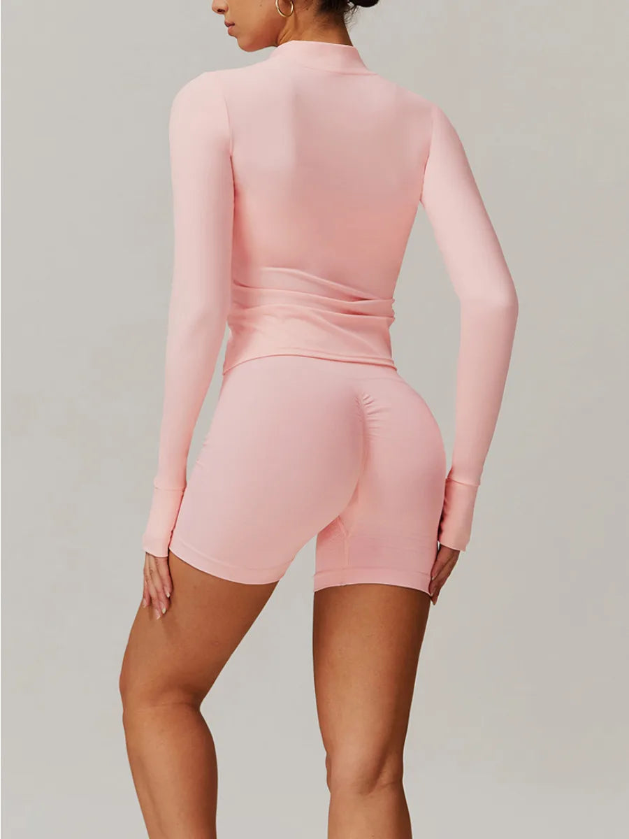 StreetCourt Set - Zip Jacket + Shorts