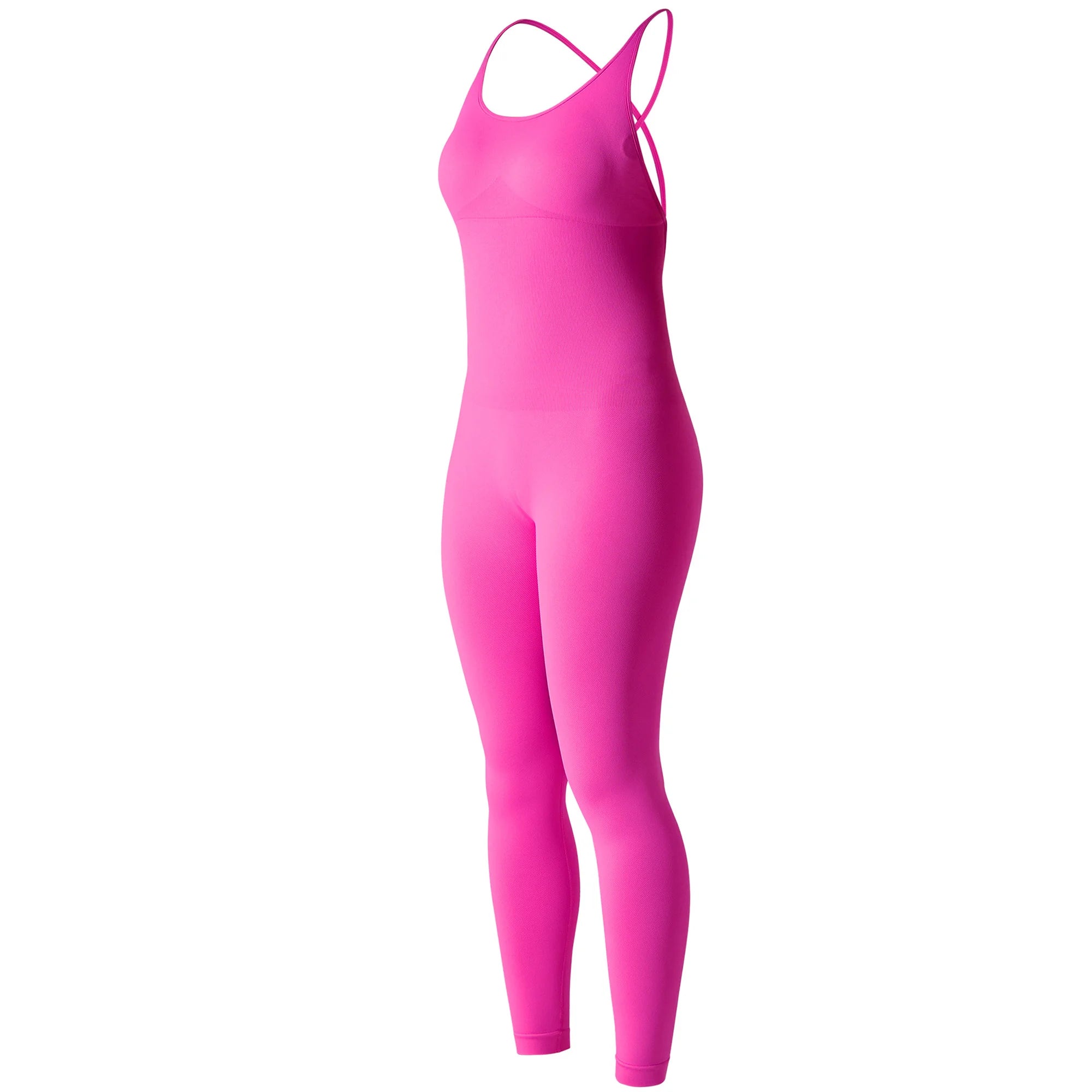 Sleeveless Bodycon Jumpsuit – Women’s Full-Season Fitness & Casual Sporty Playsuit