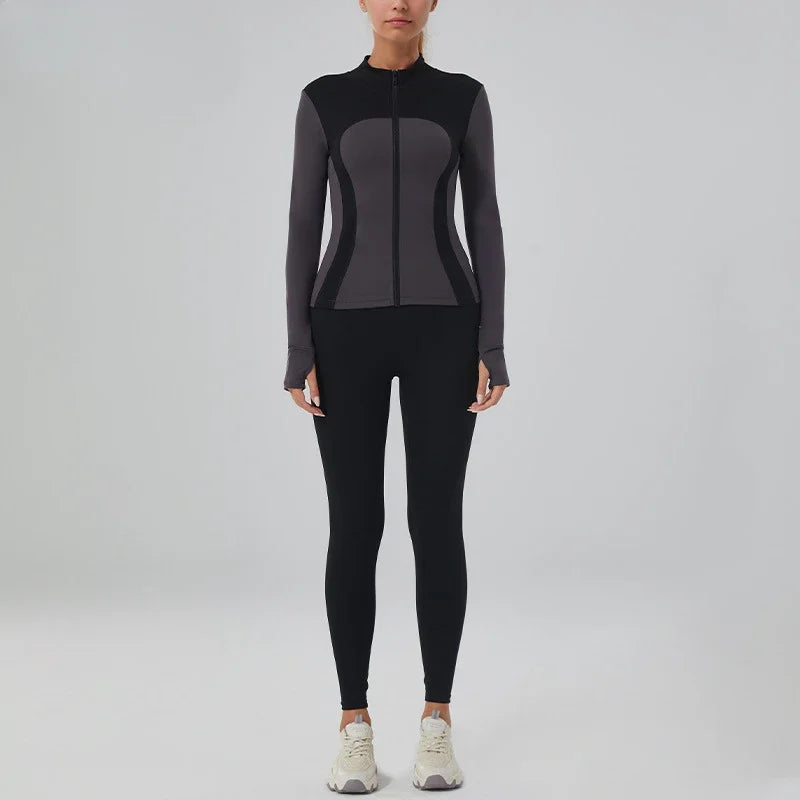 ZipRun Jacket - Stand Collar