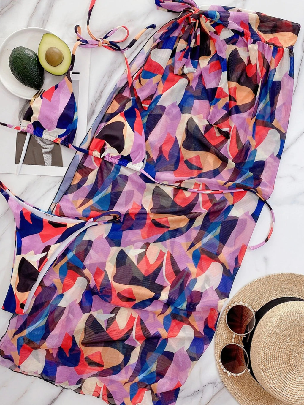 Isla Skirt Set - Printed 3-Piece