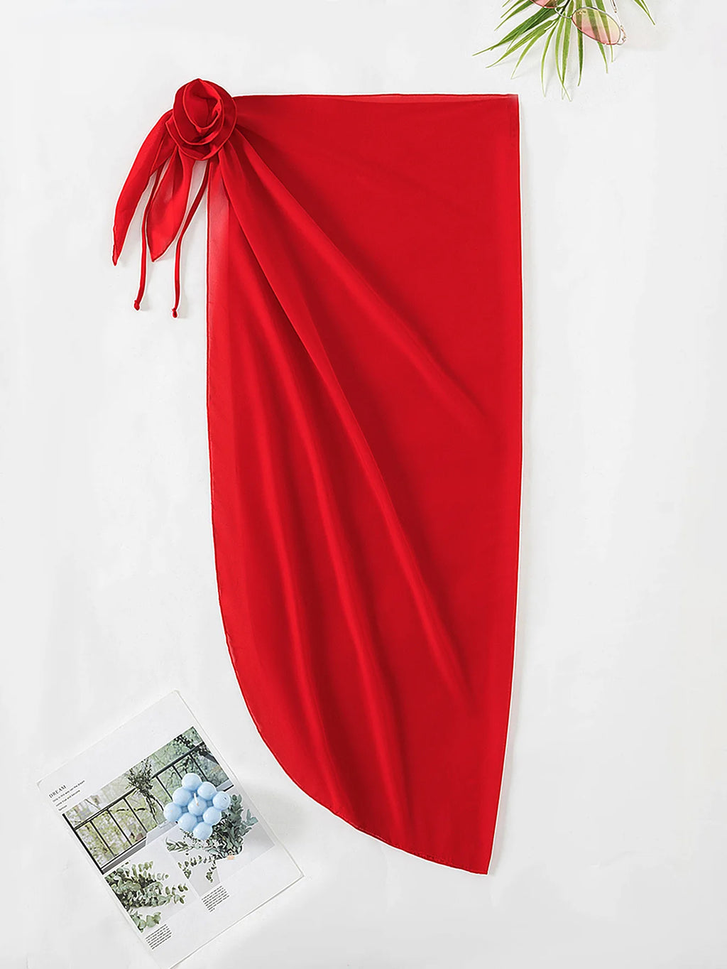 Calypso Chiffon - Slit Beach Skirt